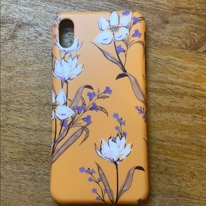 Floral iPhone XS Max case